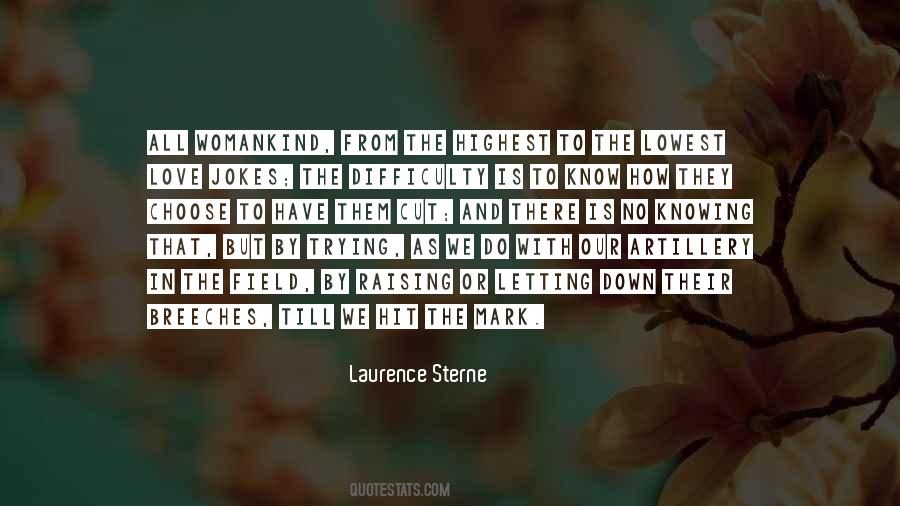 Laurence Sterne Quotes #1803314