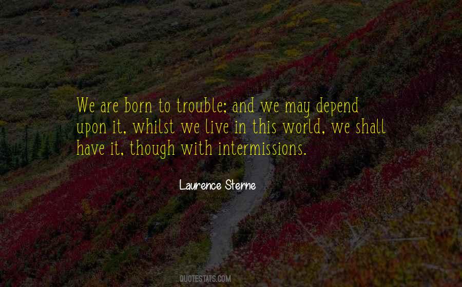 Laurence Sterne Quotes #834707