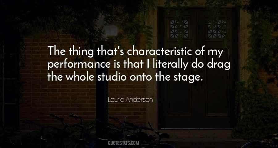 Laurie Anderson Quotes #1364154