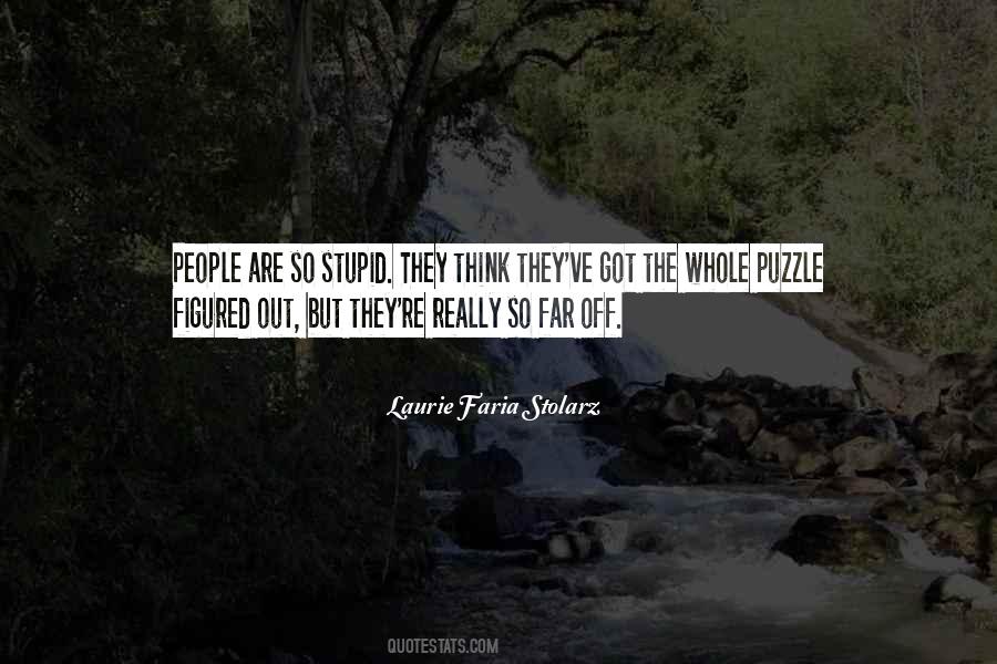 Laurie Faria Stolarz Quotes #1555347