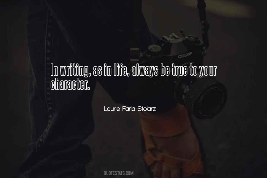 Laurie Faria Stolarz Quotes #464697