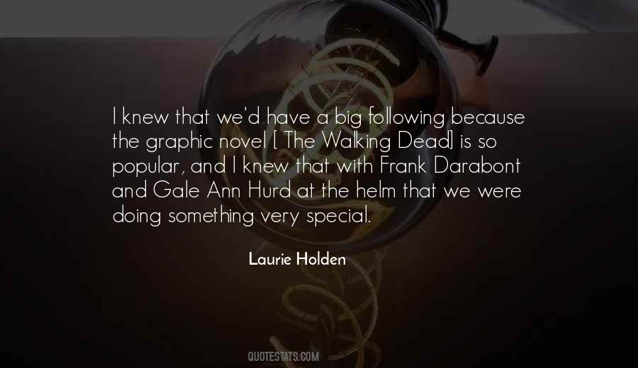 Laurie Holden Quotes #43532