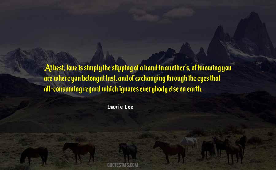 Laurie Lee Quotes #1216826