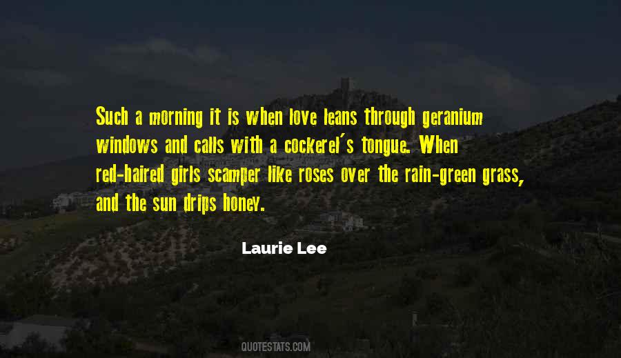 Laurie Lee Quotes #341660