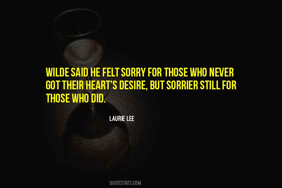 Laurie Lee Quotes #890614