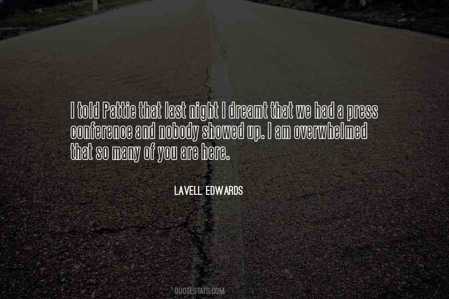 LaVell Edwards Quotes #135998