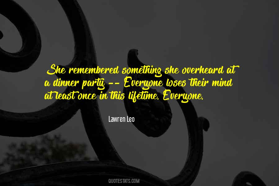 Lawren Leo Quotes #519832