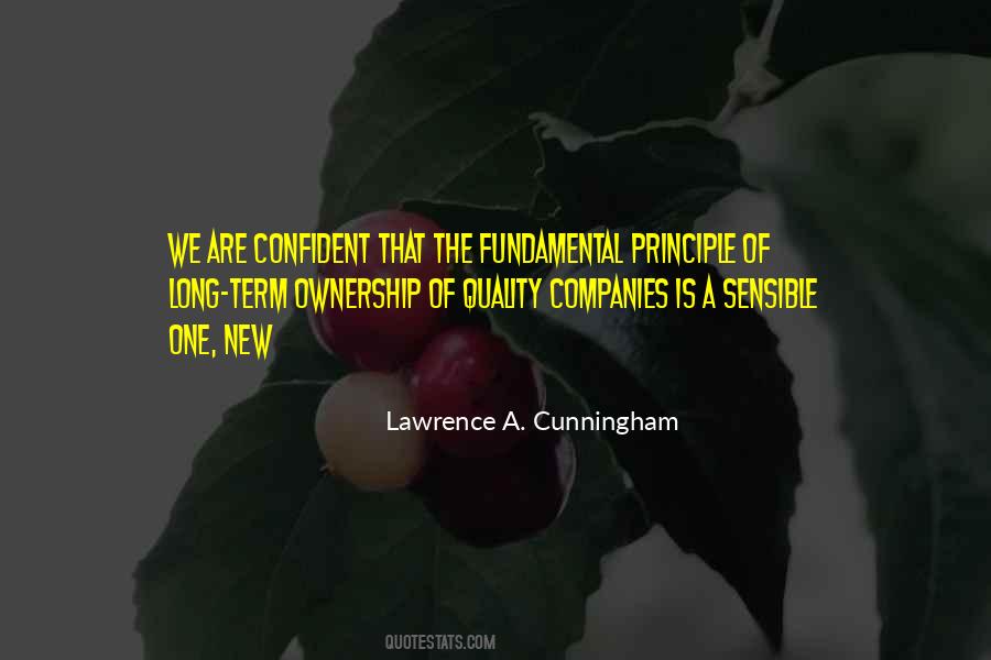 Lawrence A. Cunningham Quotes #1079604