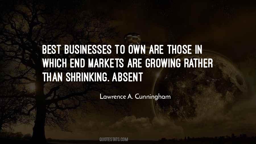 Lawrence A. Cunningham Quotes #1322751