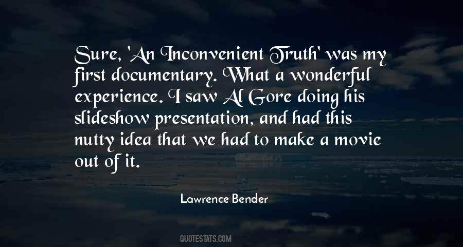 Lawrence Bender Quotes #585452