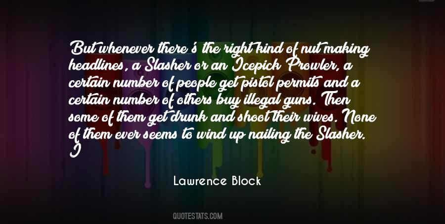 Lawrence Block Quotes #1084456