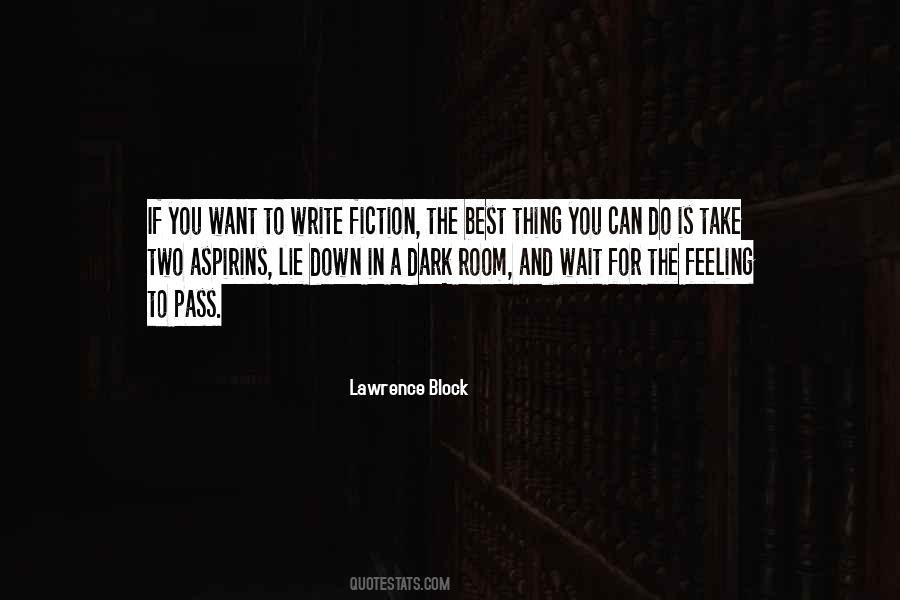Lawrence Block Quotes #1389018