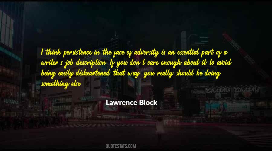 Lawrence Block Quotes #1700343