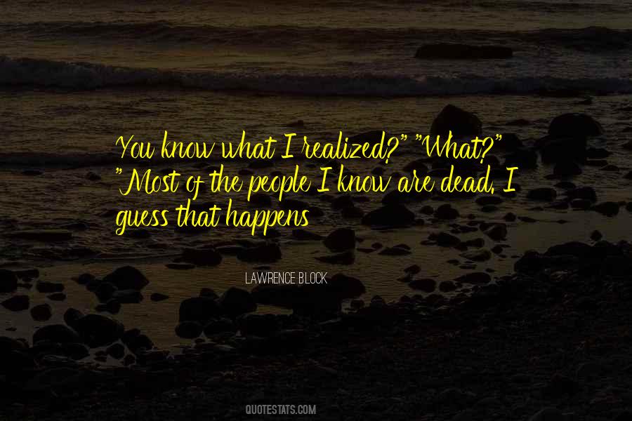 Lawrence Block Quotes #1731045