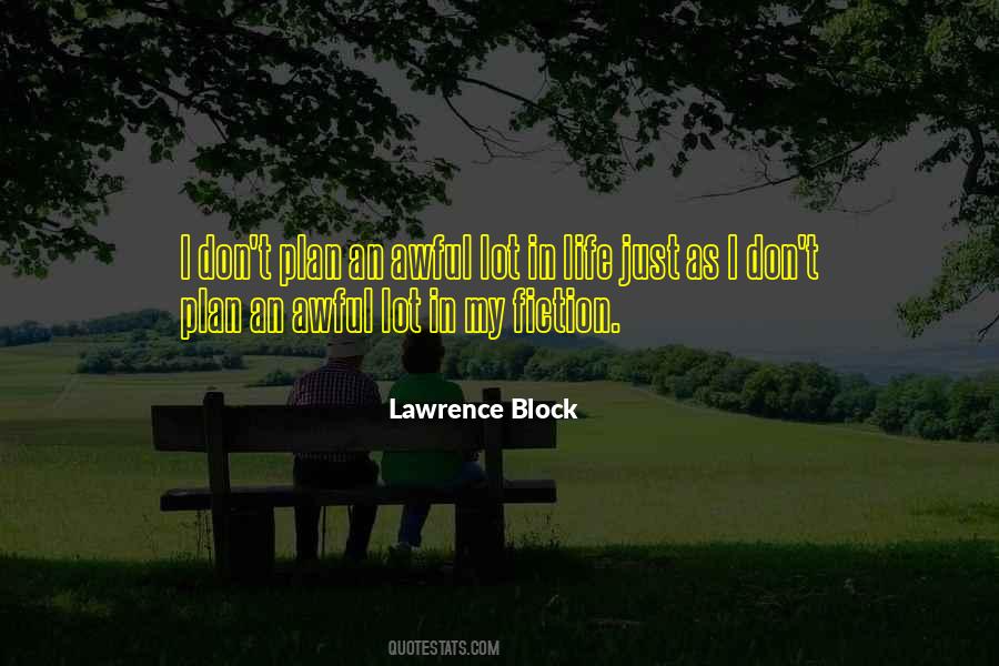 Lawrence Block Quotes #1848201