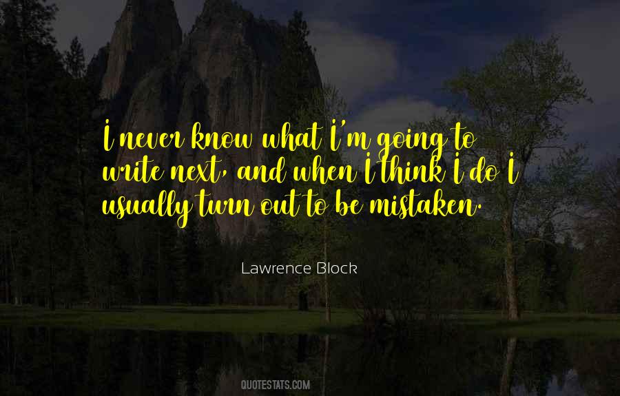 Lawrence Block Quotes #265675