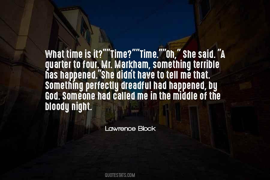 Lawrence Block Quotes #900252