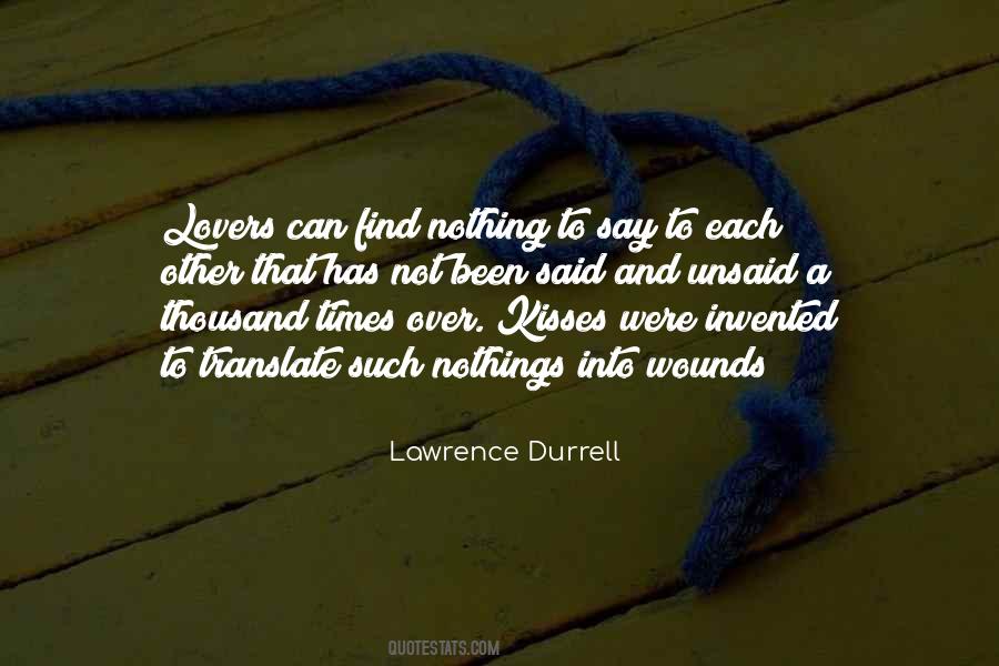 Lawrence Durrell Quotes #1380586