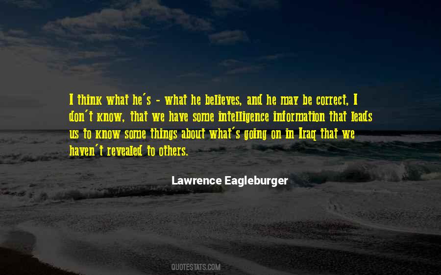 Lawrence Eagleburger Quotes #228929