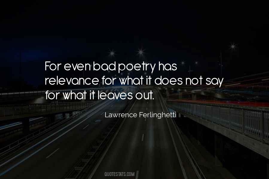 Lawrence Ferlinghetti Quotes #1489333
