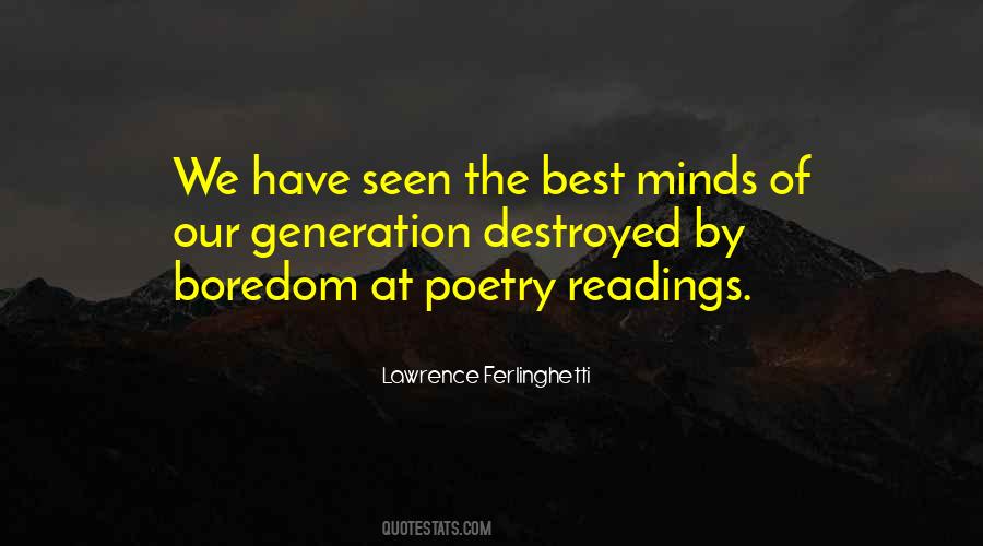 Lawrence Ferlinghetti Quotes #184084