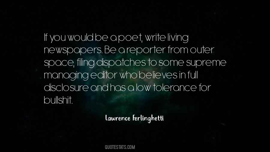 Lawrence Ferlinghetti Quotes #597913