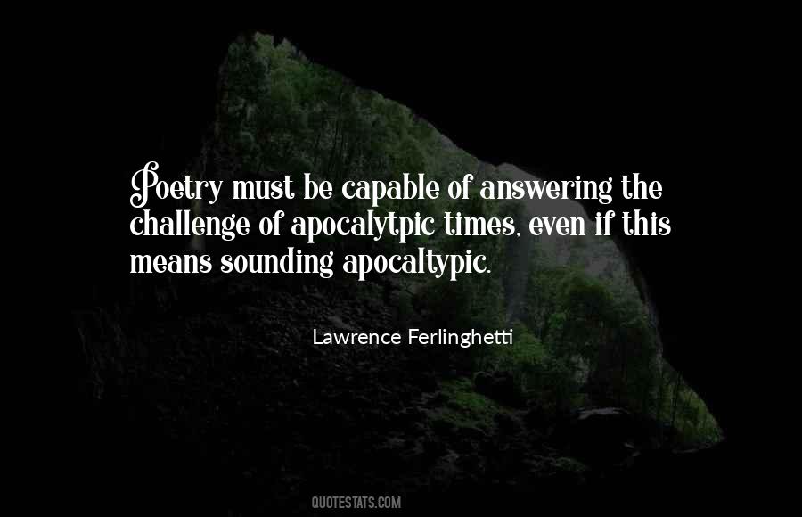 Lawrence Ferlinghetti Quotes #649371