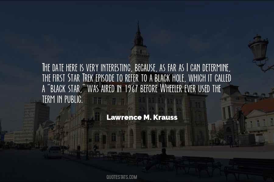 Lawrence M. Krauss Quotes #320469