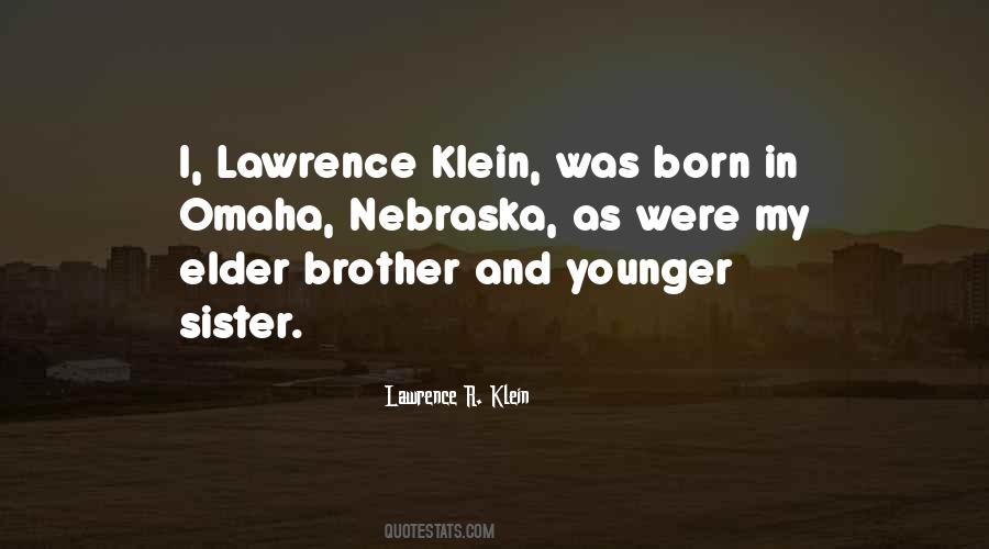 Lawrence R. Klein Quotes #1812501