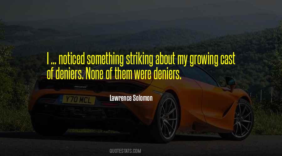 Lawrence Solomon Quotes #1215837