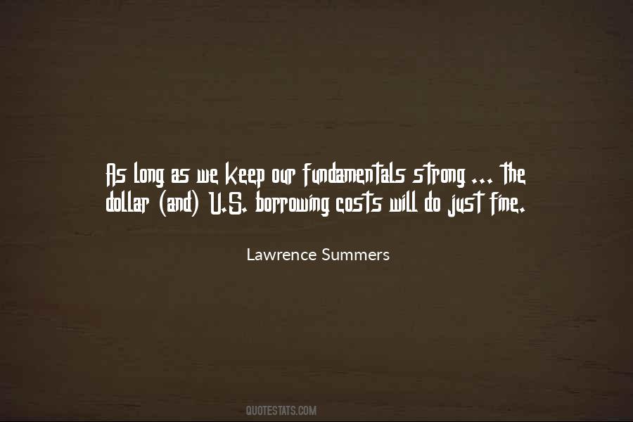 Lawrence Summers Quotes #212431