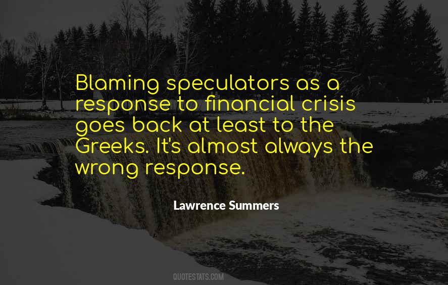 Lawrence Summers Quotes #631820