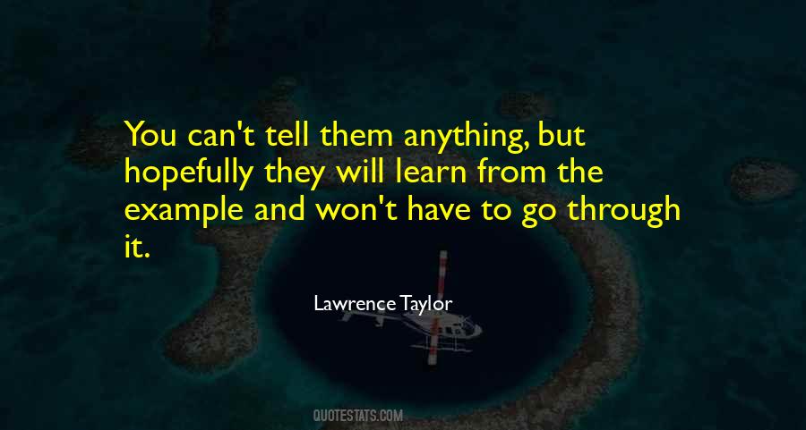 Lawrence Taylor Quotes #831008
