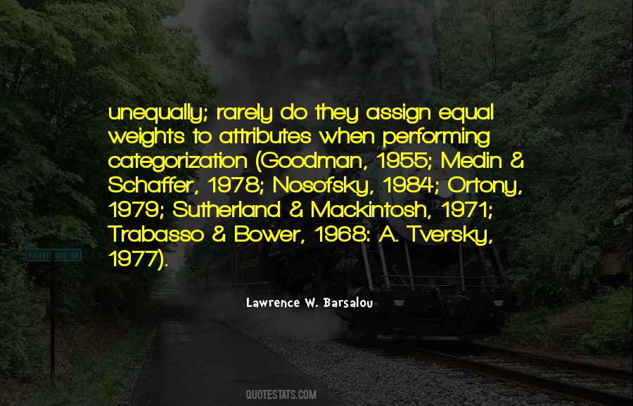 Lawrence W. Barsalou Quotes #1621870