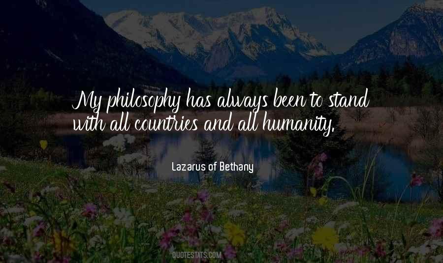 Lazarus Of Bethany Quotes #320876