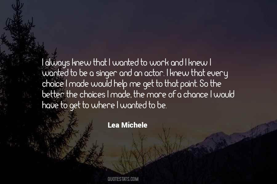 Lea Michele Quotes #21916