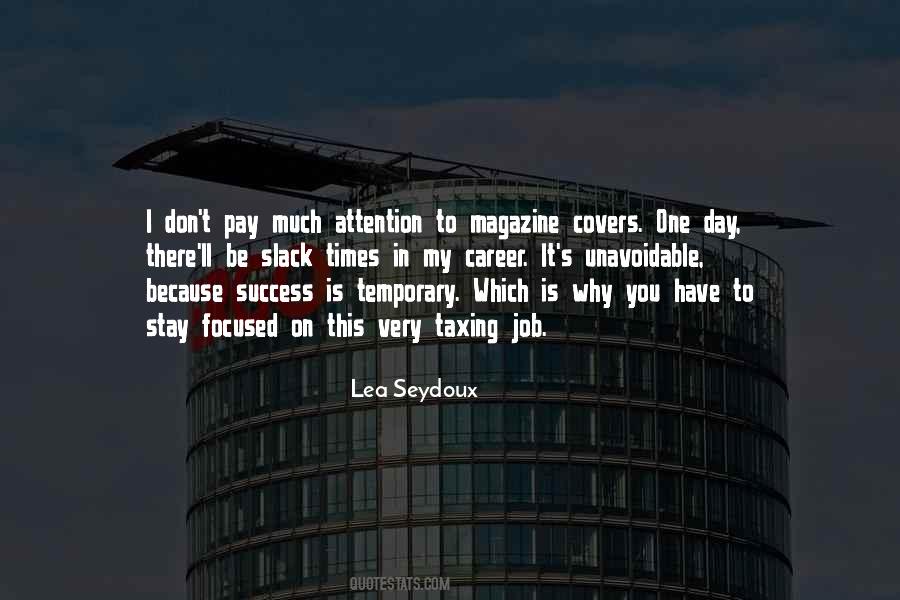 Lea Seydoux Quotes #948052