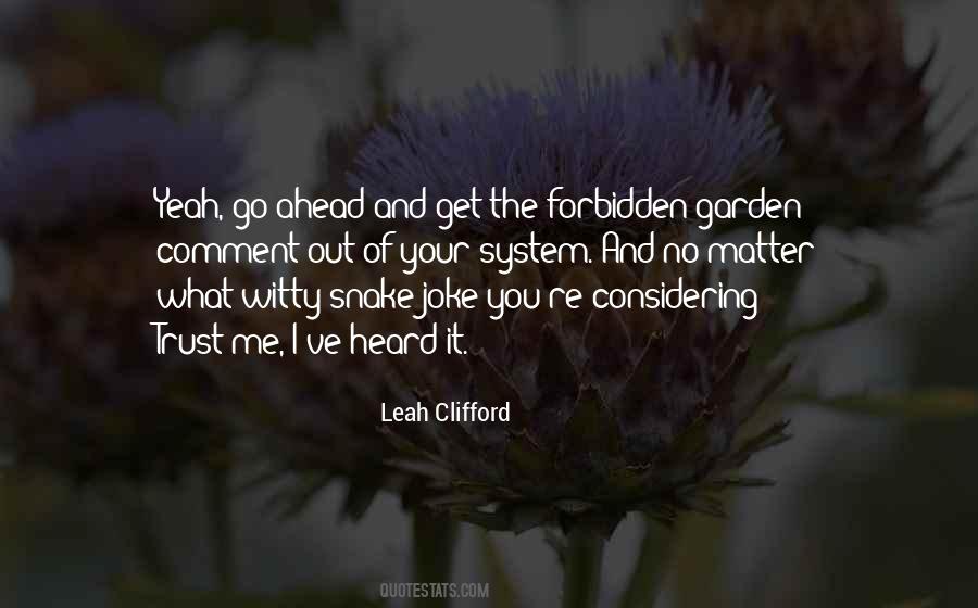 Leah Clifford Quotes #819717