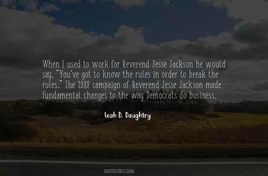 Leah D. Daughtry Quotes #1715324