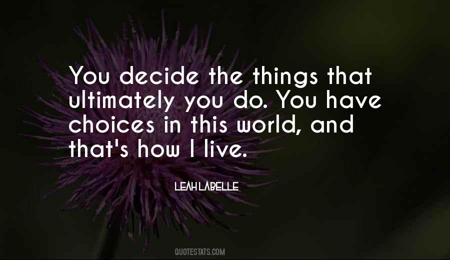 Leah LaBelle Quotes #1191410
