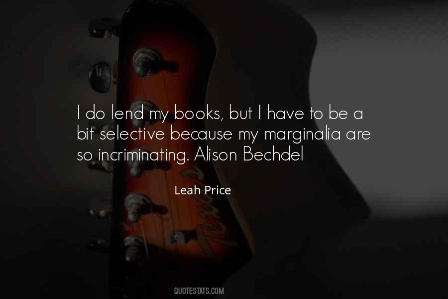 Leah Price Quotes #340112