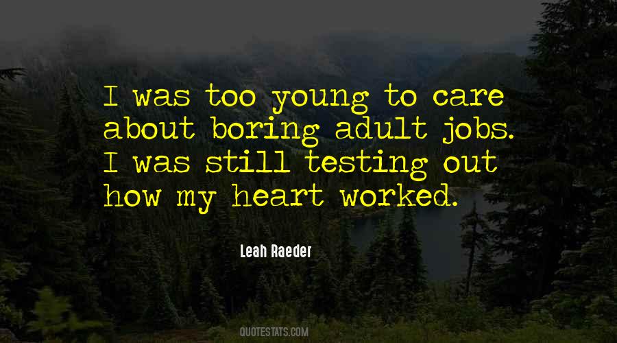 Leah Raeder Quotes #350273