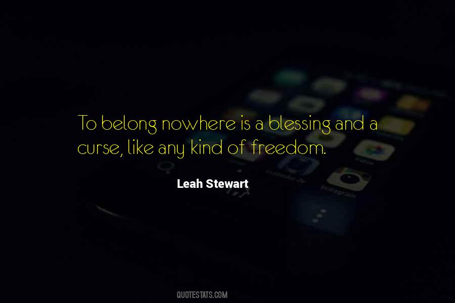 Leah Stewart Quotes #351520