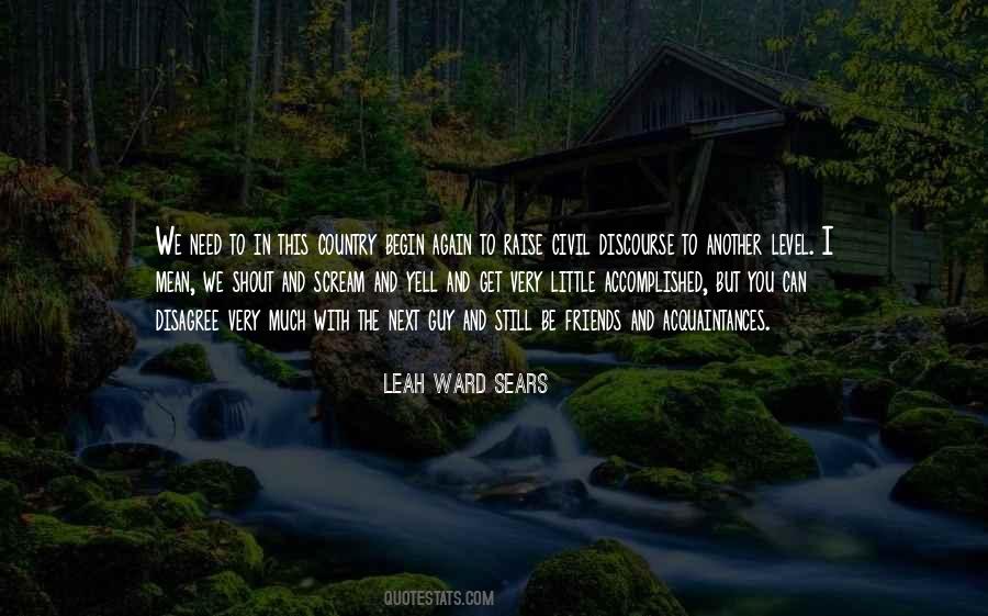 Leah Ward Sears Quotes #1593453