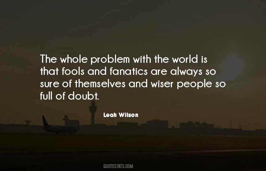 Leah Wilson Quotes #1047346