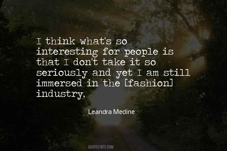 Leandra Medine Quotes #1281831