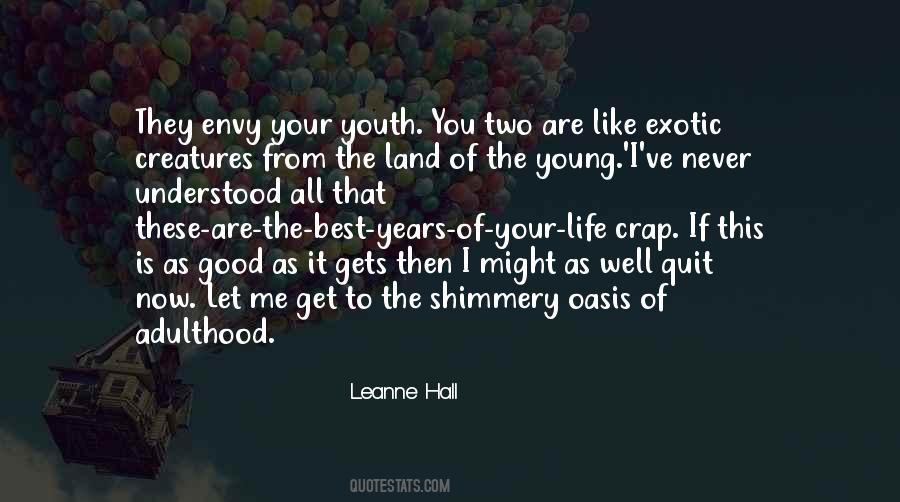 Leanne Hall Quotes #1120614