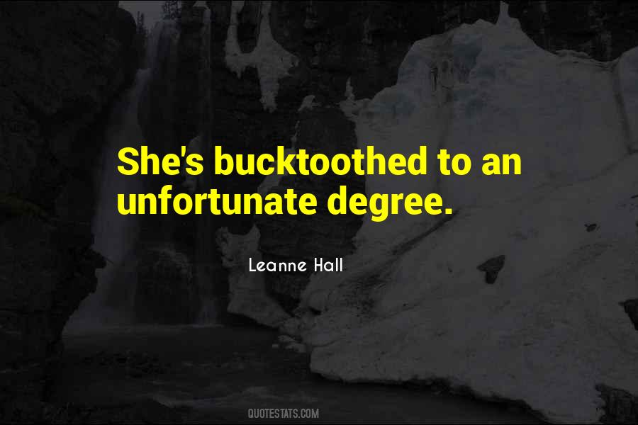 Leanne Hall Quotes #1775517