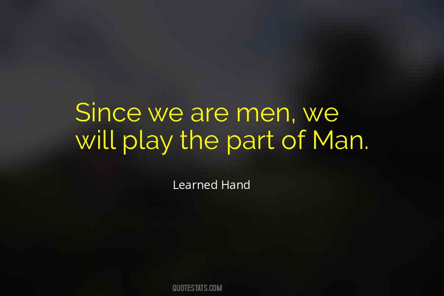 Learned Hand Quotes #1083457