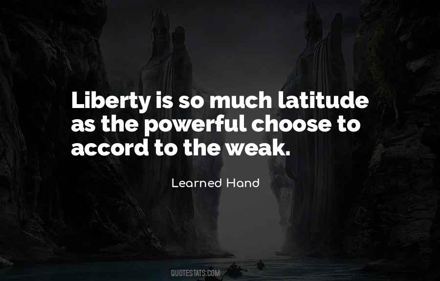 Learned Hand Quotes #1090066